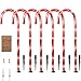 Candy Cane Lights Christmas Pathway Markers Light Decorations, 26" light Up Candy Canes Light with 6 Tungsten Bulbs, Xmas Outdoor Light, for Walkway, Yard, Home, Holiday Party Decor, UL Listed, 6 Pack