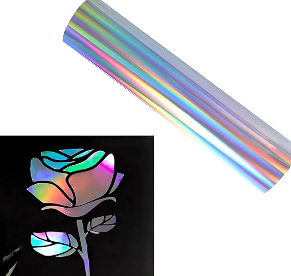 Hologram Gökkuşağı Rainbow Parlak Araç Motosiklet Jant Kaplama Suni Yem Folyosu (30cm X 1Metre)