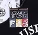 Pijama Blanco y Negro Targaryen Juego de Tronos L