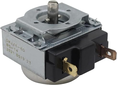 SAHUL DKJ/1-60 Mechanical Oven Timer - 60-Minute Countdown with Bell, Electric Switch Accessory