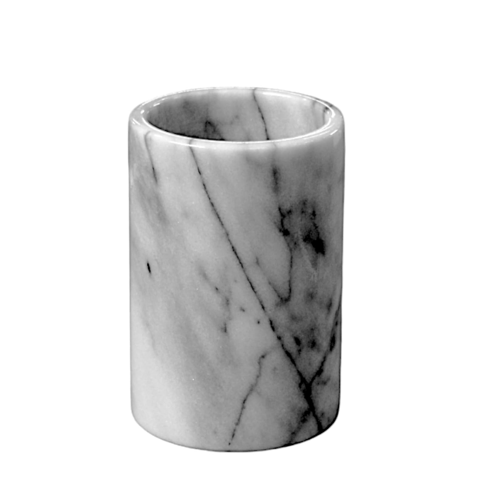 Vase en marbre blanc et objet décoratif pour sublimer l'intérieur