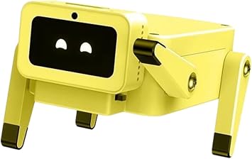 Robot Dog with Voice Control, Interactive Dancing and Singing Companion, WiFi Smart Toy for Office Education and Fun