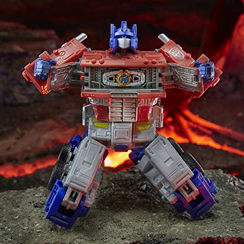 Transformers Generations War for Cybertron: Kingdom Leader WFC-K11 Optimus Prime Action-Figur – ab 8 Jahren, 17,5 cm – Bild 8