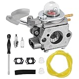 SYOWADA Leaf Blowers Parts Carburetor Fuel Line Kit Replacement for Homelite 26B Blower Compatible with UT09526 308054114 308054075