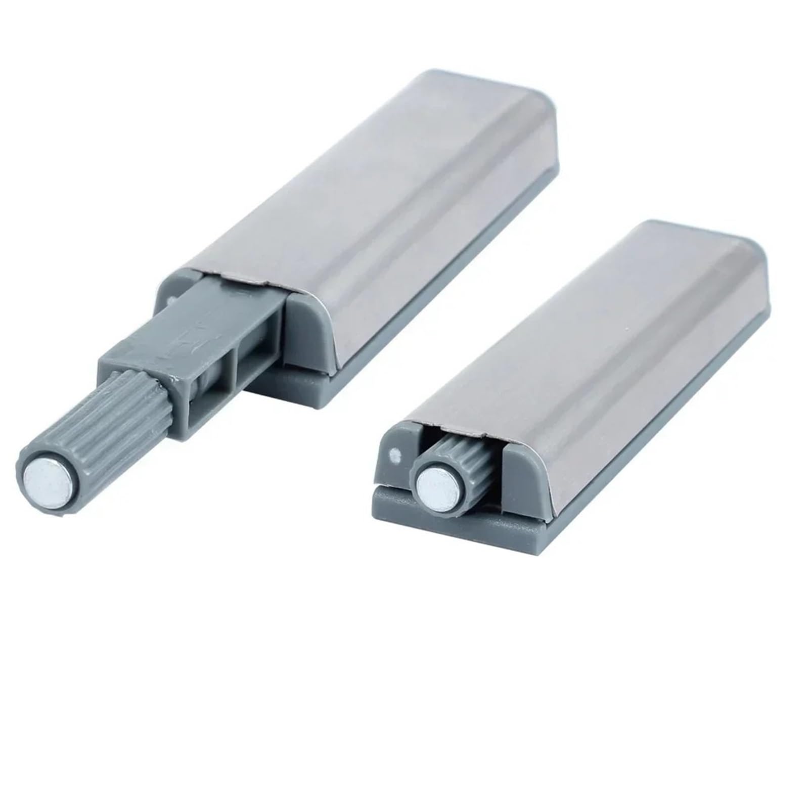 Yusuzh One Color 20Pcs Door Stopper Cabinet Catches Stainless Steel Push To Open Touch Damper Buffer Soft Quiet Closer Furniture Hardware Lock For Cupboard