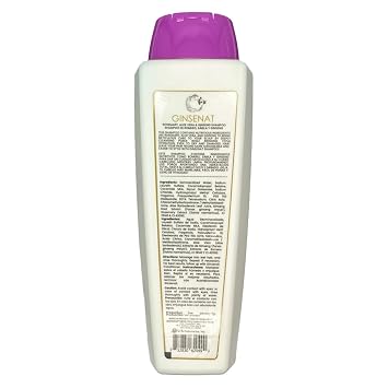 Ginsenat Rosemary Ginseng Shampoo, 22 Fl Oz, Strengthening Formula for Fragile Hair