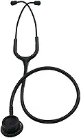 Estetoscópio Profissional Spirit Pro-Lite Adulto - Cabeça Dupla, Hastes em Metal, Leve, Nano Silicone - Black Edition