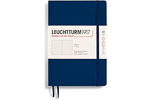 Leuchtturm1917 Medium A5 Softcover Dotted Notebook