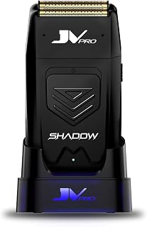 Shadow Premium Electric Shaver with Precision Cutting Technology - Cordless Gold Titanium Foil Shaver for Smooth, Close Shaves – Rechargeable 11,000 RPM High Torque Motor