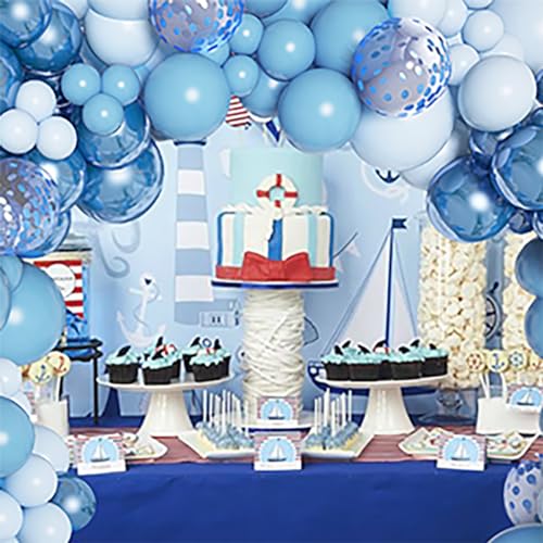 Kit 145 Pçs Balão Decoração Balões Metalizados para Festa e Aniversario Arco Desconstruido com Fita