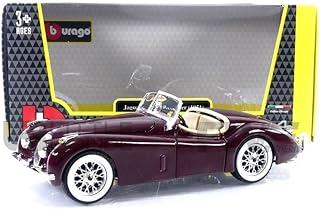 Bburago 22018r Jaguar Xk 120 Convertible 1:24 Scale
