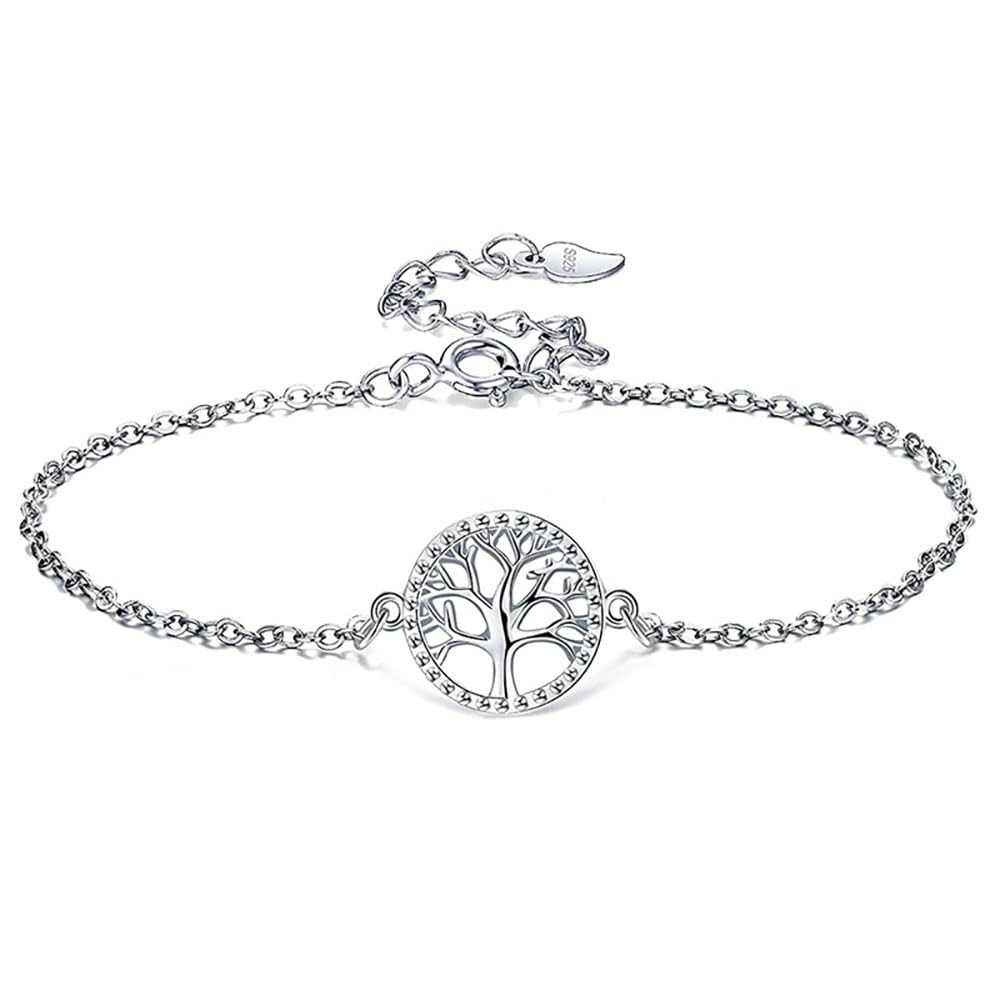 Sterling Silver Tree of Life Bracelet