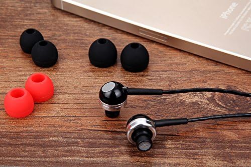Betron RK300 Wired Earbuds Headphones In-Ear Noise Isolating Earphones with Case, Black