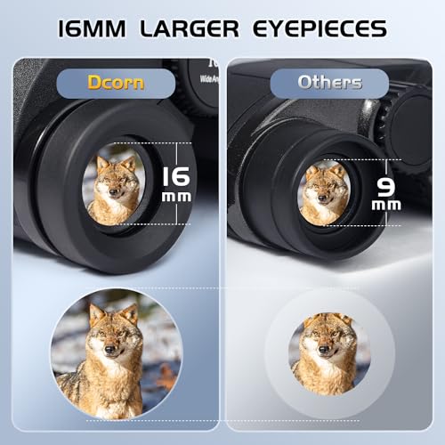 Binoculares compactos 10x25 para adultos miniatura 4