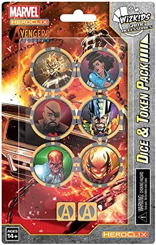 Marvel HeroClix: Avengers Forever Dice and Token Pack Ghost Rider