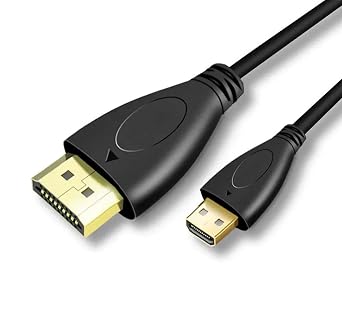 4K Micro HDMI to HDMI Cable 3.3FT 2 Pack, HDMI 2.0 Cable, Support High Speed 4K@60Hz 2160p 1080p 18gbps 3D HDR for Camera, Camcorder