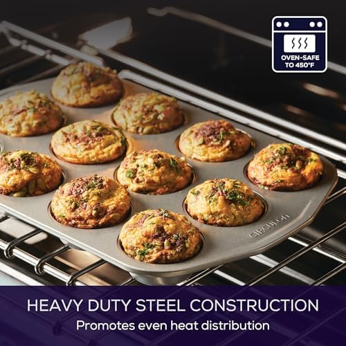 Bakeware 12 Cup Muffin Pan - Thumbnail 4