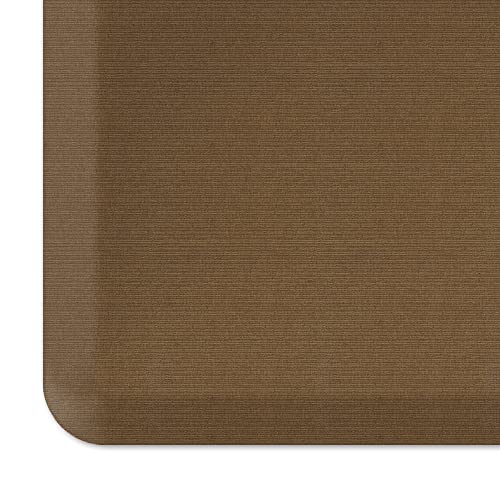NewLife by GelPro Ergo-Foam Cushioned Anti-Fatigue Standing Kitchen Floor Mat Padded Stain-Resistant Waterproof Non-Slip Comfort Padded DeskOffice Mat - 20 x 32 Grasscloth Charcoal product thumbnail 14