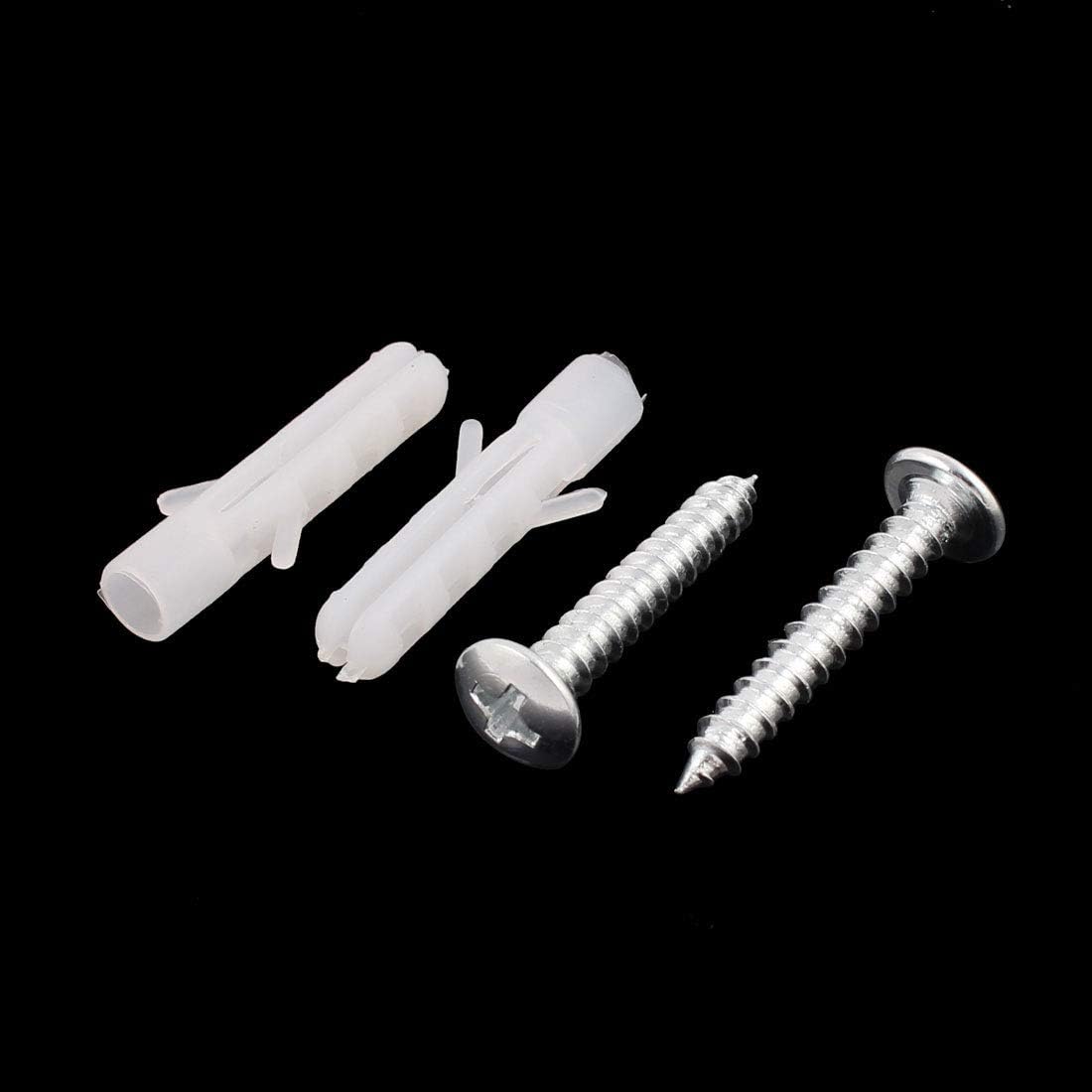 Aexit Ceiling Plate Lighting fixtures and controls Kit Round Base Disc Chassis Light Accessories 100mmx20mm Black
