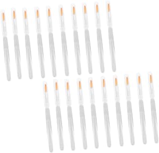 LIFKOME 20 pinceles de labios portátiles, des...