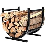 【Robust und langlebig】: Hält eine große Menge Brennholzscheite for die Feuerstelle im Hinterhof, Außenfeuerstellen, Holzofenscheite, Holzstapel und Scheite for Camping im Freien.