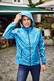 Roughtex Damen Regenjacke Die mit dem Hund geht – reflektierender Rückendruck – 3000 mm Wassersäule, versiegelte Nähte – Geschenkidee für Hundehalterinnen – taillierter Schnitt Orange XL