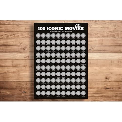 ootb Rubbelblatt, Ikonische Filme, ca. 42 x 60 cm