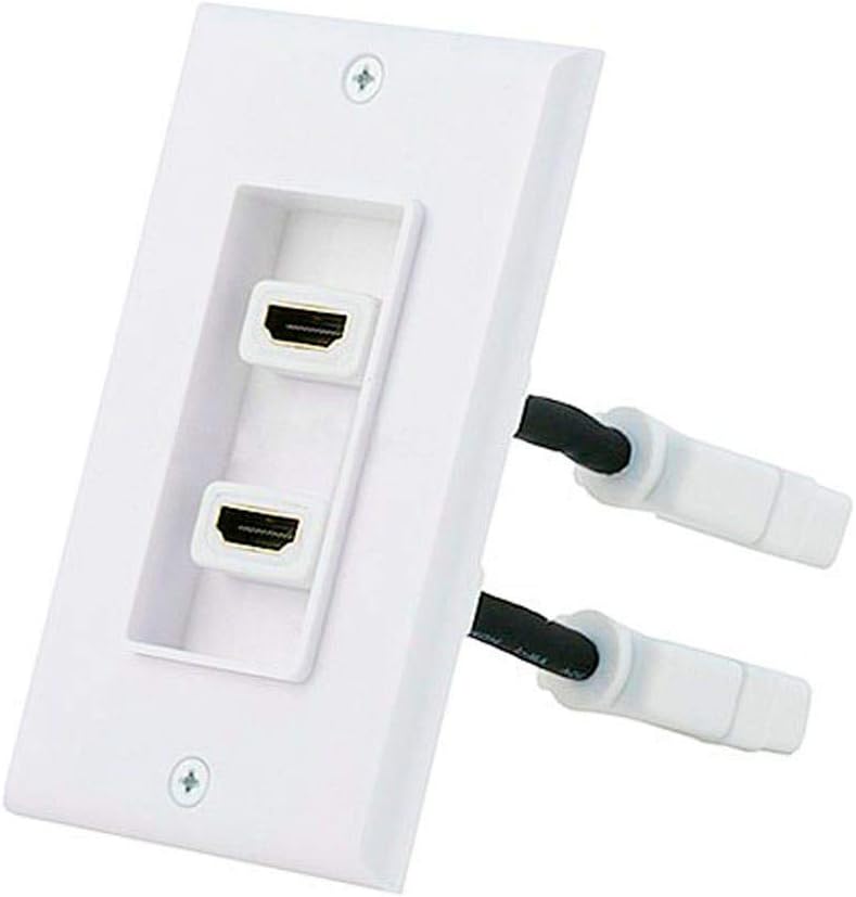 Monoprice Two-Piece Inset Wall Plate
