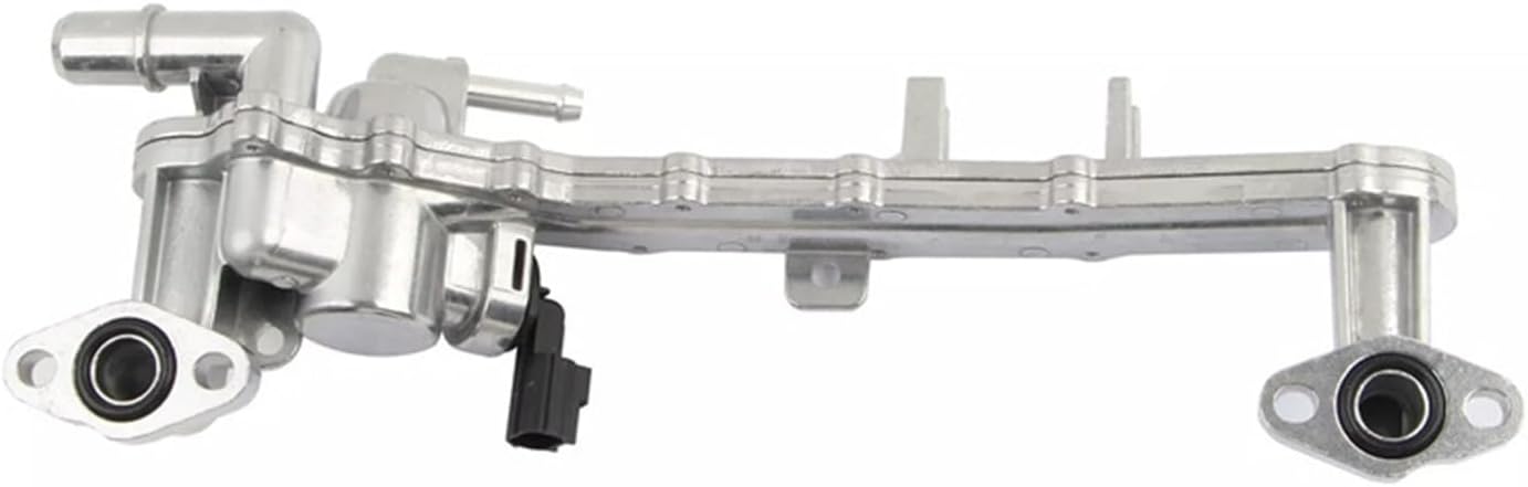 Coolant Heater Manifold Tube with Temp Sensor Compatible with Land Rover LR4 Range Rover Sport LR018273 LR122709 LR041788 LR122710(LR018273-aluminum)