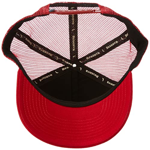 Bone Trucker Rsv, Reserva, Masculino, Vermelho, Tamanho: Único