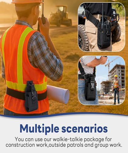 Image of Walkie Talkie Holder, Walkie Talkie, Equipped with Adjustable Straps, Suitable for Action, Outdoor Exploration