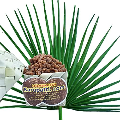 Udangudikarupatti.com Panam Kalkandu(Palm Candy)-Unrefined Natural Sweet Palm Candy(500-G Pack)