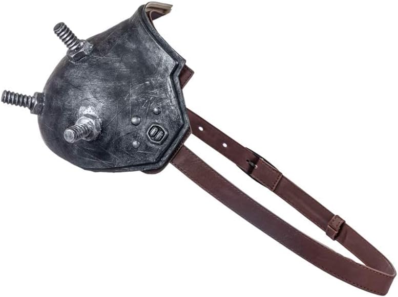 Shoulder Armor Men - Medieval Pauldrons Adjust Faux Leather Cosplay Knight Costume Shoulder Pads Accessory for Halloween Renaissance Faire