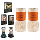 Radiant Heater Kerosene Stove with 6 Wicks, 4.6L Portable Tent Heater Burner, Energy-Saving Emergenc
