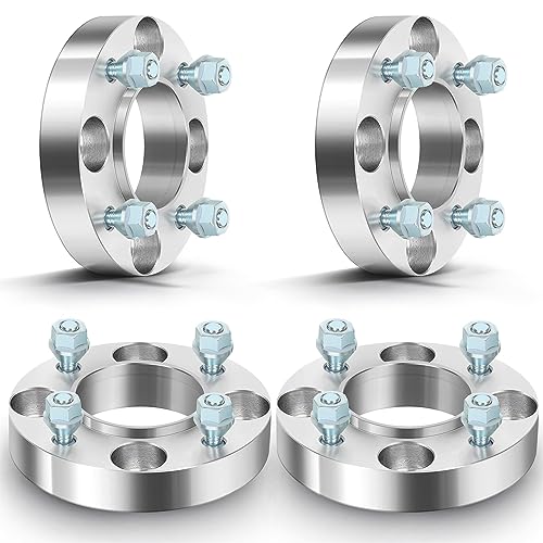 SCITOO 4Pcs 1" Wheel Spacers 4x110 Studs 10x1.25 74mm 4Lug Hubcentric Wheel Spacers Fit for Yamaha Grizzly 700 Grizzly 450 Grizzly 350 Rhino 700 Grizzly 550 Big Bear 400 Rhino 450