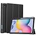 Produktbild Fintie Hülle für Samsung Galaxy Tab S6 Lite - Soft TPU Rückseite Gehäuse Schutzhülle mit Stifthalter, Auto Schlaf/Wach Funktion für Samsung Tab S6 Lite 10.4 SM-P610/ P615 2020, Schwarz