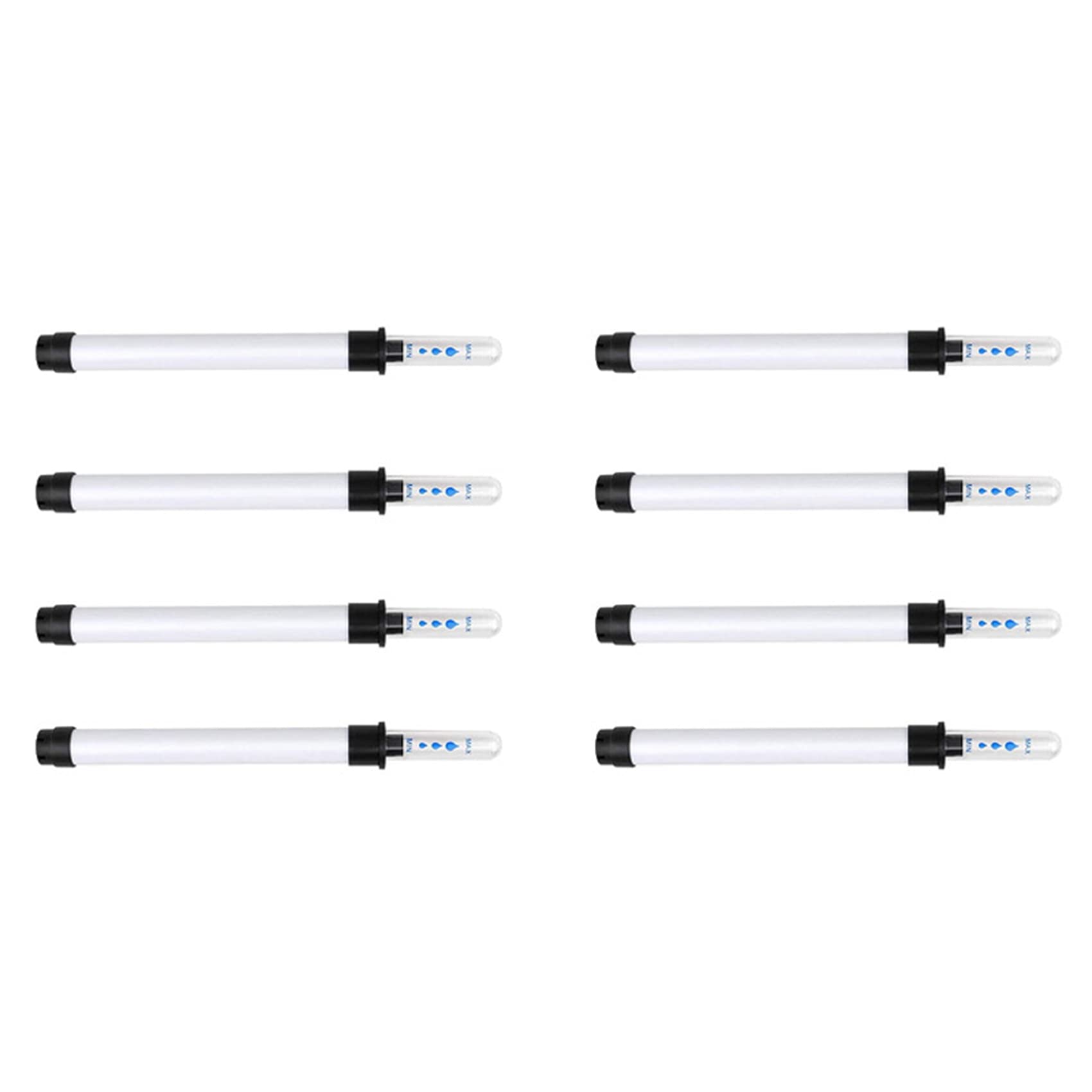 Jnchdghwa White & Black 8 Pieces Flower Pots For The Water Level Indicator Of Indoor Plants, Very Suitable For Hobby