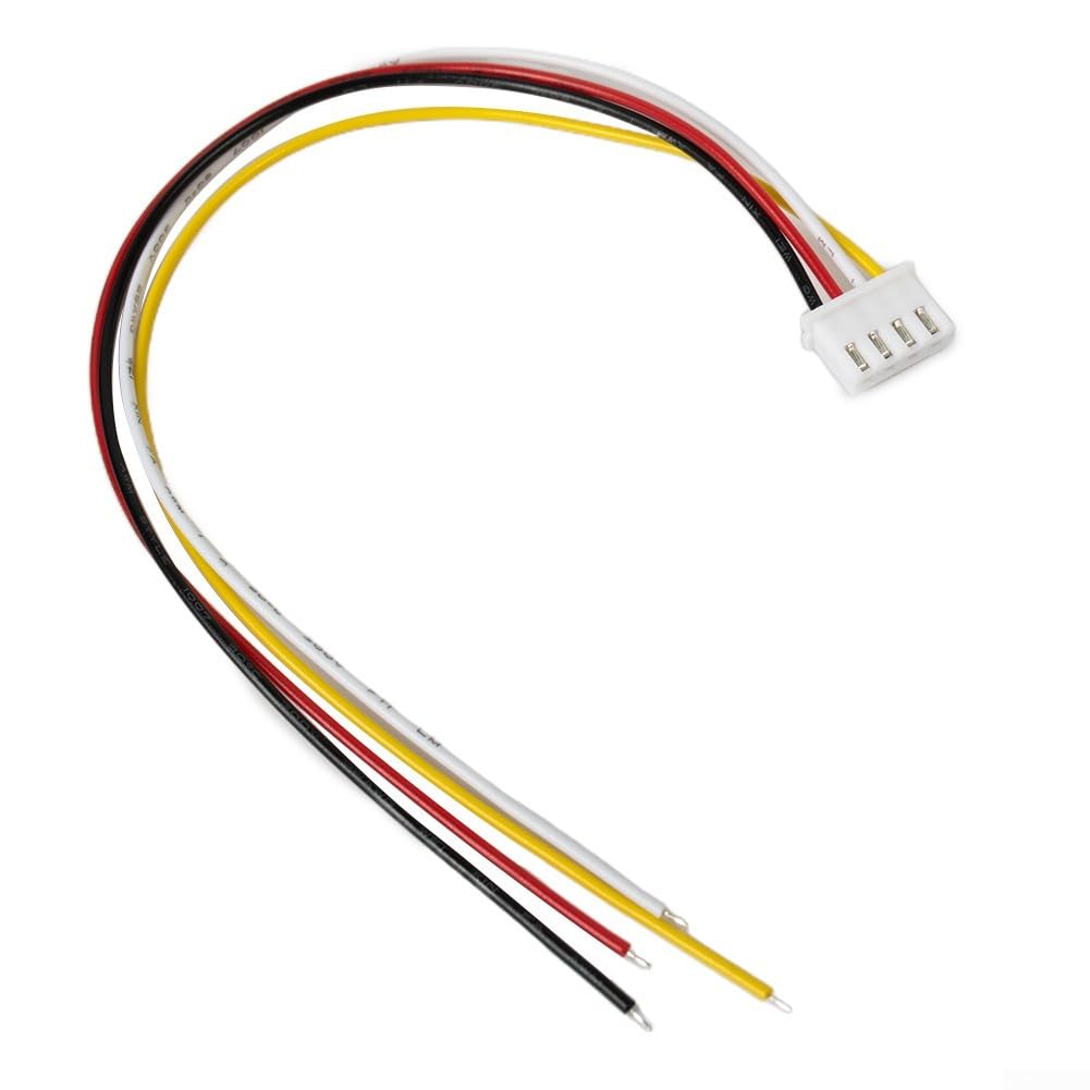 Set di 10 connettori XH 2,54 mm per JST Style 2 3 4 pin maschio femmina con fili per progetti di montaggio su PCB (4 pin)