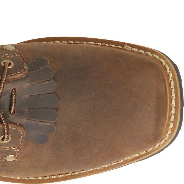 Carolina Coppice Composite Square Toe Waterproof Logger Boots for Men - Comfort Footbed, Oil- & Slip-Resistant Rubber Outsole, EH-Rated3