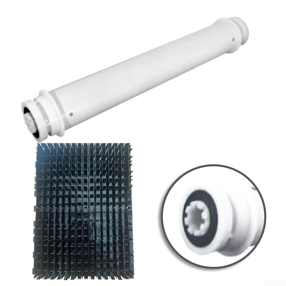 Tubo de rueda RCX26003, cepillo de rodillo RCX26008 para limpiadores robóticos Hayward de piscinas, compatible con modelos RC9956cc RC9965cc RC9950, para piezas de repuesto de TPU