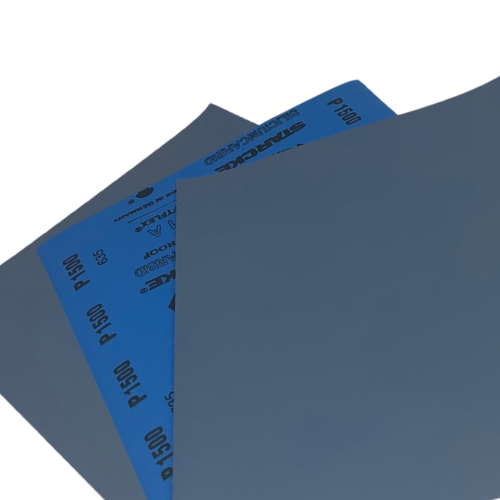 Starcke Matador Wet & Dry Sandpaper Sheets // Silicone Carbide Full Size 230x280mm Sanding Sheets // 80 Grit - 3000 Grit (50, 1500 Grit)