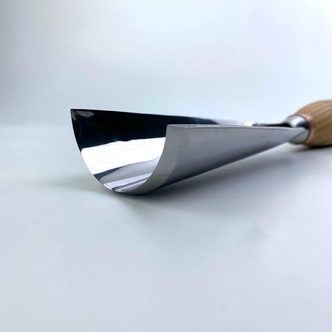 STRYI Heavy Duty dłuto drążone, ścieg 9 – 40 mm, dłuto okrągłe do masywnego usuwania materiału – profesjonalna dłuto rzeźbiarskie do głębokich zaokrągleń i rzeźb – stal węglowa W1-7 (60-62 HRC