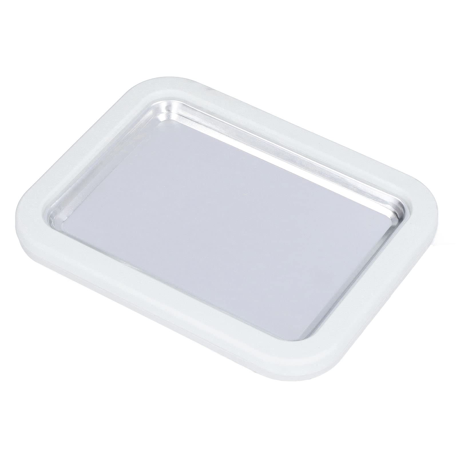 Ice Cream Maker, Fried Yogurt Machine Unplugged Freeze Proof Frame for Kitchen (White)