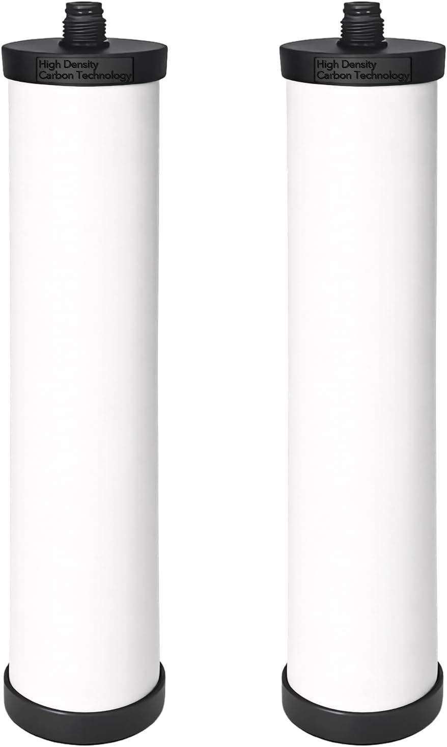 2 Pcs FRX-02 Ceramic Water Filter Cartridge Compatible with Franke for Filterflow and Triflow FR9455 FRX-01 W9223021 Undersink Water Filtration System, Effectively Filters Impurities