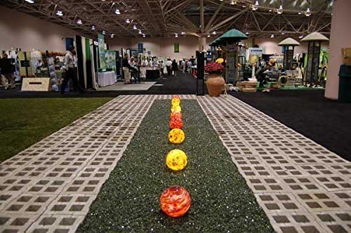 Glass (Crystal) Blue Landscape Glass Fireplace Glass, Landscaping Glass - 25 lbs, Medium