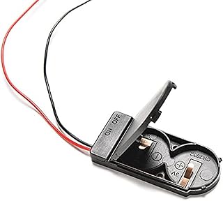 10Pcs 2 x CR2032 Battery Holder With Cover & ON-OFF