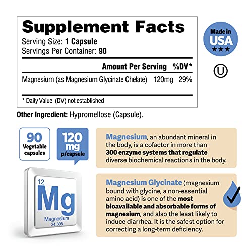 The Ultimate Calming Bundle - Magnesium Glycinate & Magnesium Glycinate Capsules, Ashwagandha 650Mg Per Capsule, Magnesium Glycinate 120Mg Per Capsule #TOP2