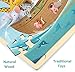 MoinKidz Wooden Noah's Ark Puzzle for Kids Ages 3-5, 48 Piece Puzzles for Kids Ages 4-8 with Tray, Religious Scene Christian Bible Wooden Jigsaw Puzzle for 3 4 5 6 7 8 Year Old