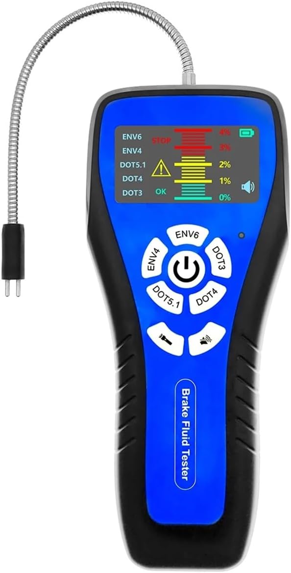 Tester Płynu Hamulcowego Wysokiej Precyzji Samochodowy Detektor Płynu Hamulcowego Z Kolorowym Ekranem LCD Wysoka precyzja