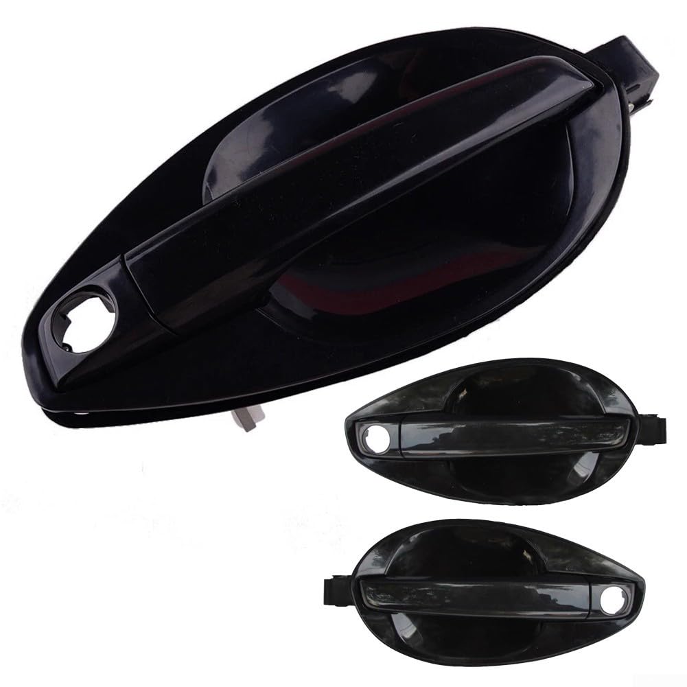 GLOBALHUT Per for Hyundai Coupe Maniglia Porta Set 2PCS per 2003 2008 Modelli, Prestazioni Affidabili & Look Elegante